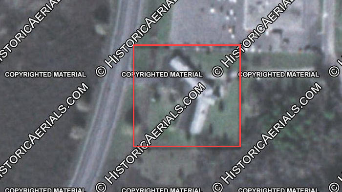 Land O Lakes Motel - 1981 Aerial (newer photo)